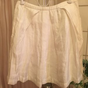 Small White Short Skirt